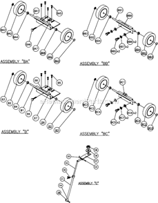 Page D Diagram and Parts List for MANTAIII  MK Diamond Electric Drill